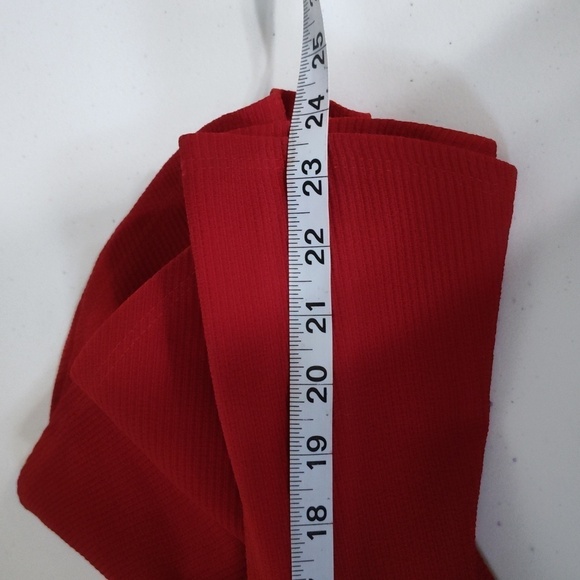 Anthropologies everly red sleeveless shirt  size medium - Picture 6 of 7